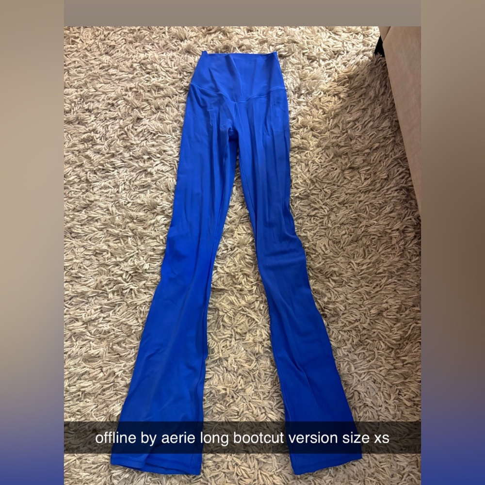 Aerie Vibrant Blue Leggings